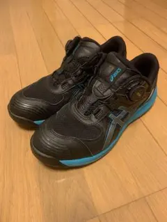 asics 安全靴 BOAシステム ブラックCP219 - メルカリ