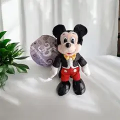 東京ディズニーリゾート35周年 レトロミッキー ぬいぐるみバッジ 復刻 タグ付き