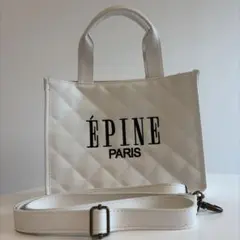 ÉPINE PARIS QUILTING BAG BOOK WHITEのサムネイル