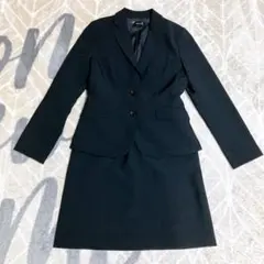 【美品】SIDLAY リクルートスーツ 2点セット スカート 11YR 黒 就活