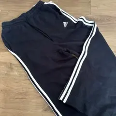 adidas ブラック スウェットパンツ S