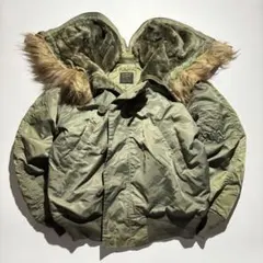 90s N-2B flight military hoodie jacketのサムネイル