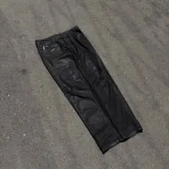 10s Emporio Armani ブラック コーティング ダメージ デニム - メルカリ