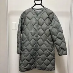 ユニクロ　ウルトラライトダウンリラックスコート　Mサイズ　オリーブ