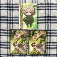 ヘタリア ポーランド リトアニア カード 3枚セット - メルカリ
