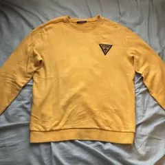 GUESS イエロー スウェット