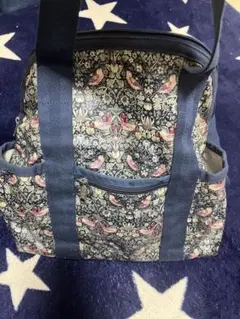 レスポートサック　リバティコラボ　いちご泥棒柄