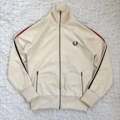 フレッドペリー フルジップジャケット クリーム色 - メルカリ