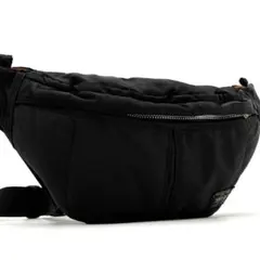 極美品 ポーター タンカー ボディバッグ ロゴ 斜め掛け メンズ ブラック