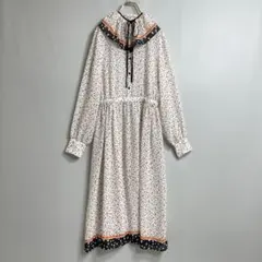 No.635 LOULOU WILLOUGHBY ドットワンピースボウタイ付き - メルカリ