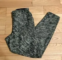 美品 DESCENTE デサント 総柄 迷彩柄 イージーパンツ S