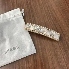 【美品】BEAMS ヘアアクセサリー バレッタ ビジュー