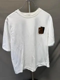 HERMES エルメス レザーパッチ Tシャツ ホワイト M 美品 メンズのサムネイル