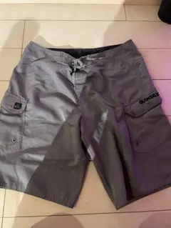 K*u様 Quiksilver グレー 水陸両用パンツ