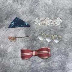 ヘアアクセサリー　5点セット