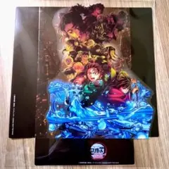 劇場版鬼滅の刃　第9弾入場特典　キービジュアルクリアスタンド