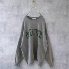 ★美品◆ビューティアンドユース◆ BY ロゴクルーネック ニットプルオーバー