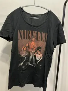 FUGA × NIRVANA Rose Embroidery Band Tee - メルカリ