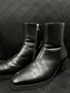 ヒールブーツ サイドジップ