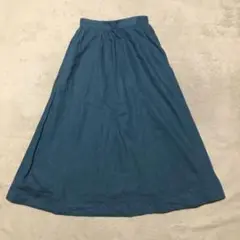 moussy マウジー リネンボリュームスカート グリーン系 フリーサイズ