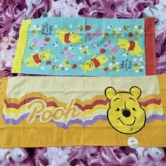 【新品】ディズニー ぷーさん フェイスタオル 2枚