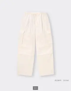 GU パラシュート カーゴパンツ natural