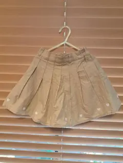 アナップ/ANAP KIDS プリーツスカート 130サイズ ベージュ