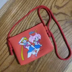 セーラームーン刺繍ポーチ ホワイト/ピンク - メルカリ