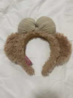 耳付きカチューシャ ベージュ