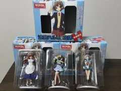 涼宮ハルヒの立体　ワンダ　３種セット　涼宮ハルヒ 朝比奈みくる 長門有希