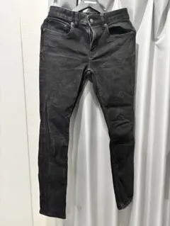 GU（ジーユー）スーパーストレッチ スキニージーンズ ブラック 28インチ