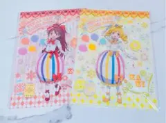 魔法少女まどか⭐︎マギカ　ローソン　佐倉杏子　巴マミ　クリアファイル