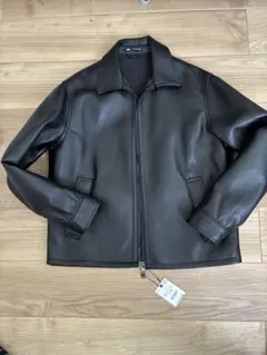 モス定員様専用 ZARAフェイクレザージャケット！　新品未使用品！値段交渉可能！