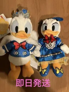 東京ディズニーランド限定　ドナパル　ぬいぐるみバッジ ドナルド デイジー