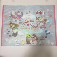 ディズニー　ダッフィー　ショッピングバッグ　シークレットオブスノーウィーデイのサムネイル