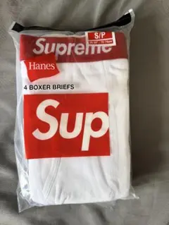 Supreme Hanes ボクサーパンツ ホワイト S 1枚