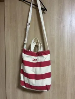 Lee トートバッグ 2ウェイ　キャンバス