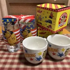 モービル　チキチキマシン猛レース　ケンケン　グラス、マグカップ4点セット