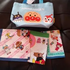 アンパンマンレトロハンカチミニバッグ