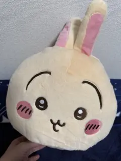 全新 ちいかわプレミアムドームクッション うさぎ