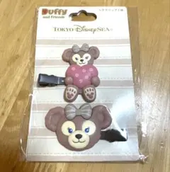 東京ディズニーシー　シェリーメイ　ヘアクリップ2個