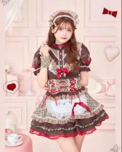 チョコラブチェックメイド《バレンタインコスプレ》Malymoon/マリー