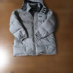 FIRST DOWN グレー ダウンジャケット