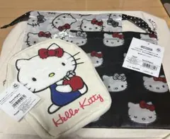 ハローキティ　ポーチ＆巾着2枚セット
