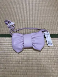 エニィファム　ショルダーバッグ　パープル