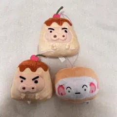 クレヨンしんちゃん　デザートだいすきだゾ　ぬいぐるみ　マスコット まとめ売り