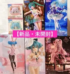 初音ミク 桜ミク フィギュア AMP Bicute セット まとめ売り - メルカリ