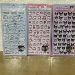 【正規品】　サンリオ　ボンボンドロップシールミニ　３個セット