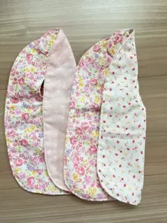 花柄スタイ2枚セット