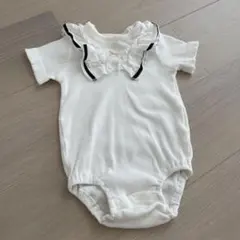 バースデイ Cottoli コトリ ロンパース フリル シンプル 70cm